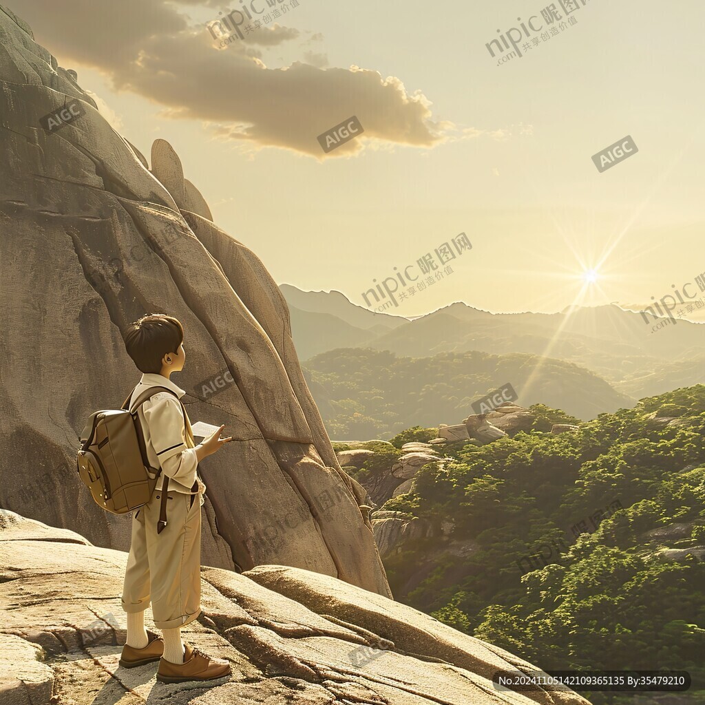 戶外登山挑戰(zhàn)自我