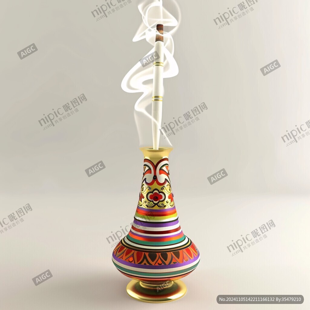少數(shù)民族水煙筒