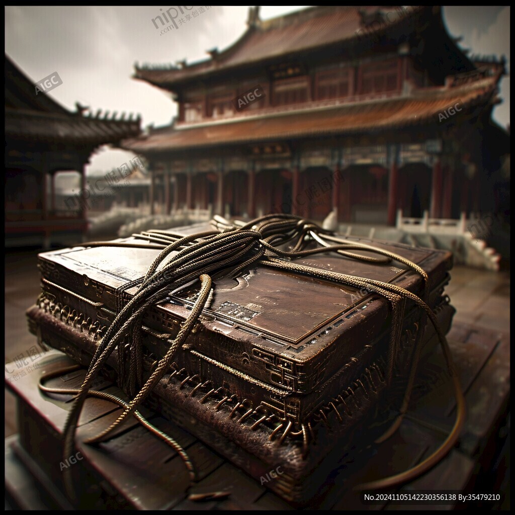 官府衙門背景素材