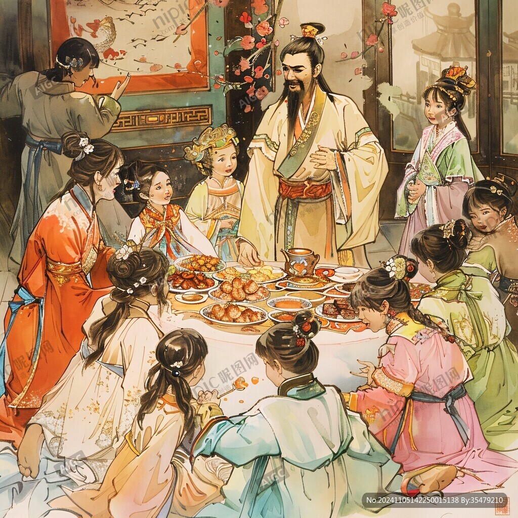 鴻門宴插圖