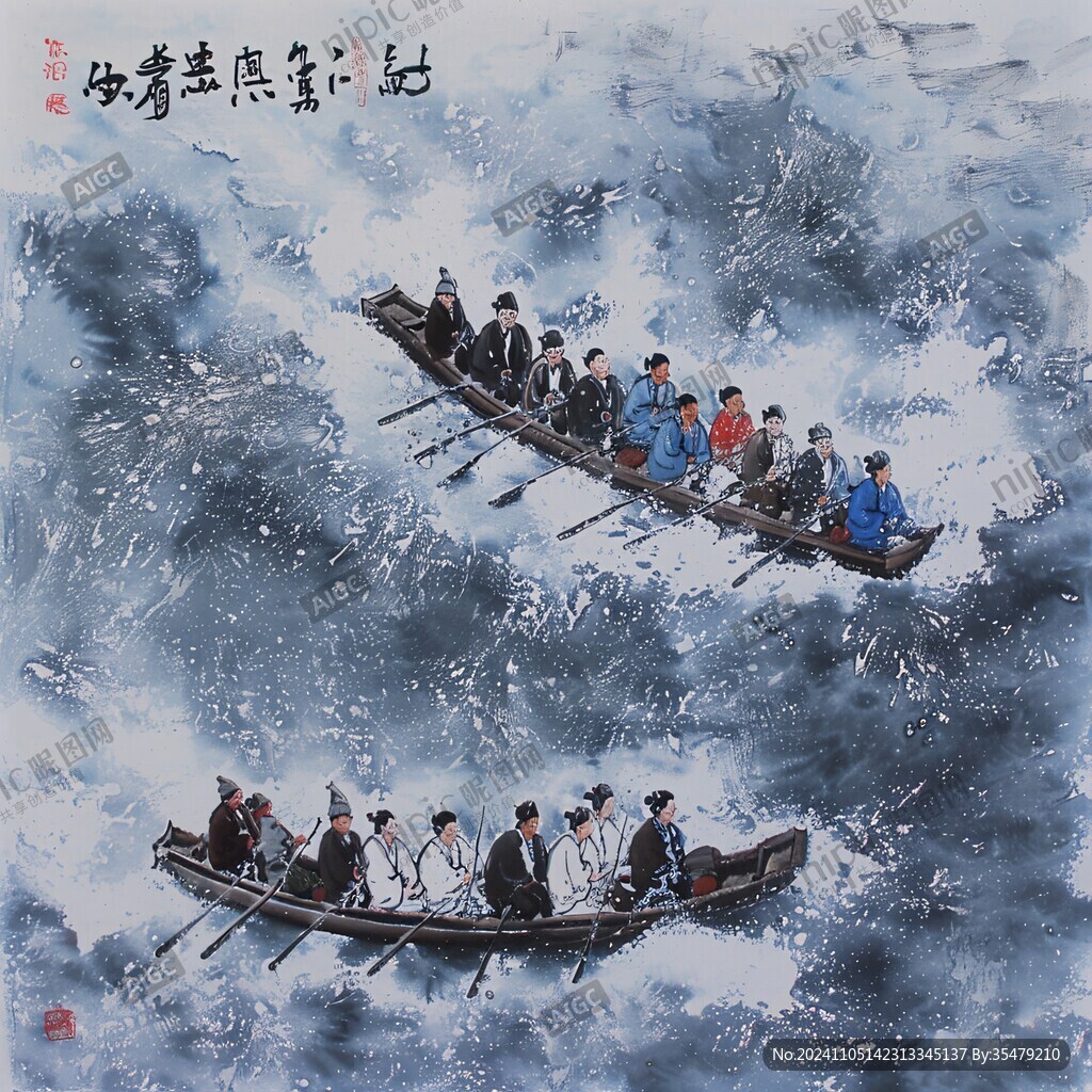 下大雪龍船