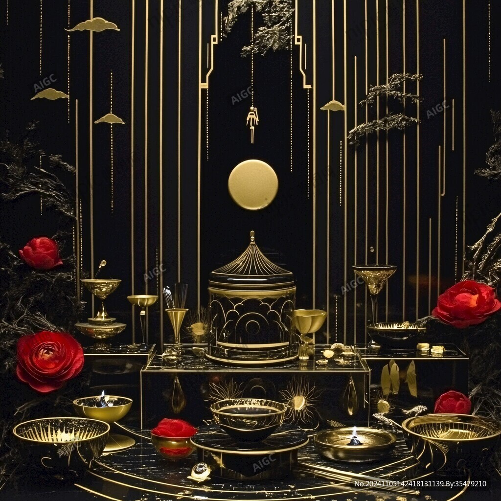 黑金私宴背景