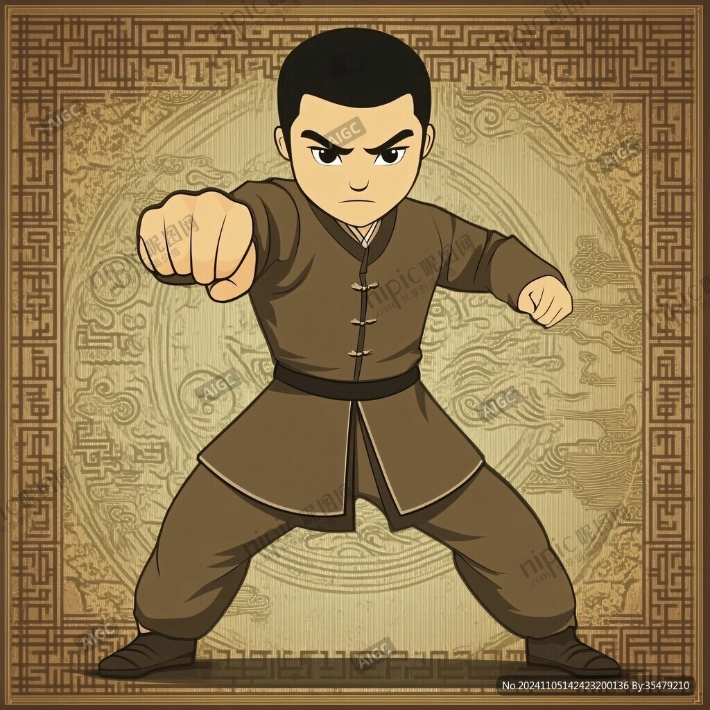 武術(shù)人物設(shè)計(jì)