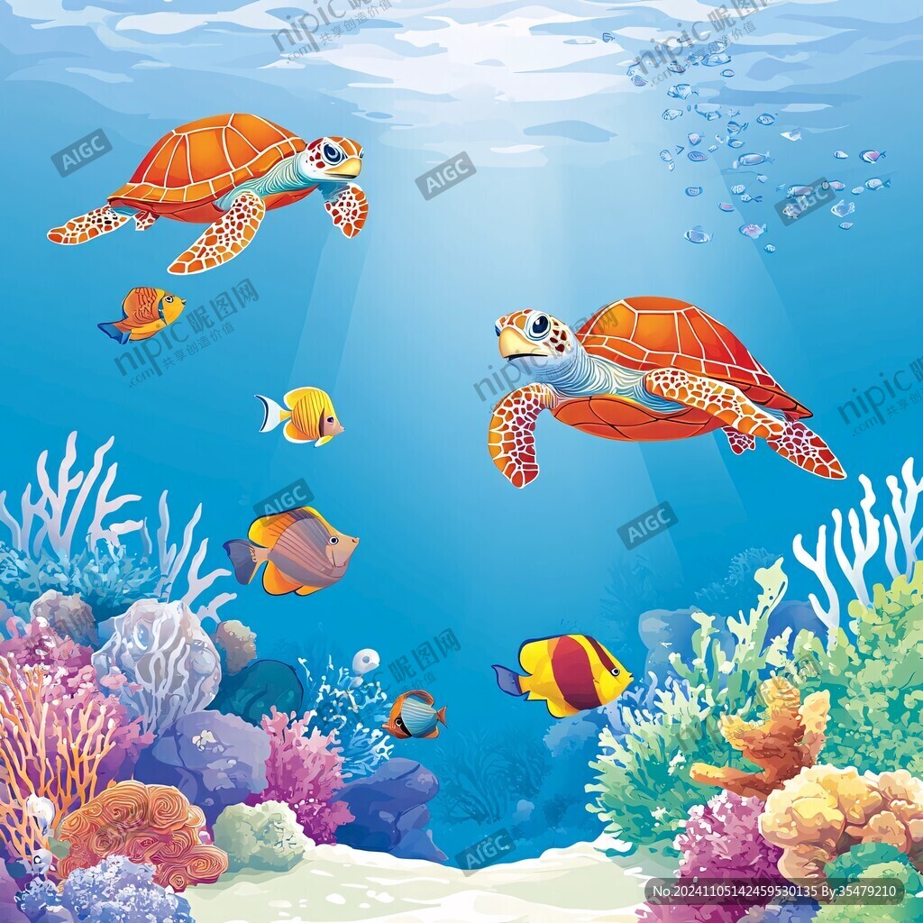 海底世界素材
