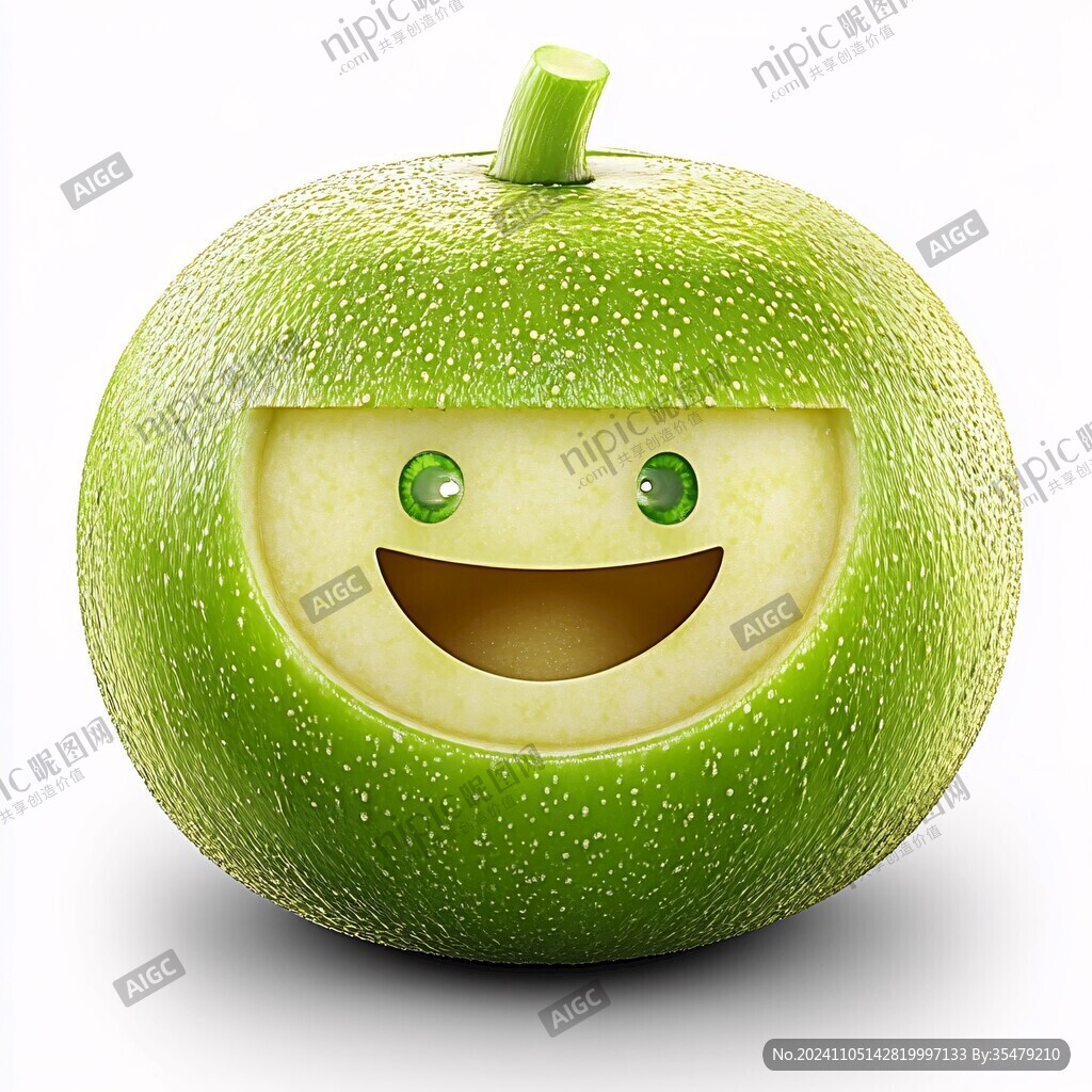 開(kāi)心表情水果