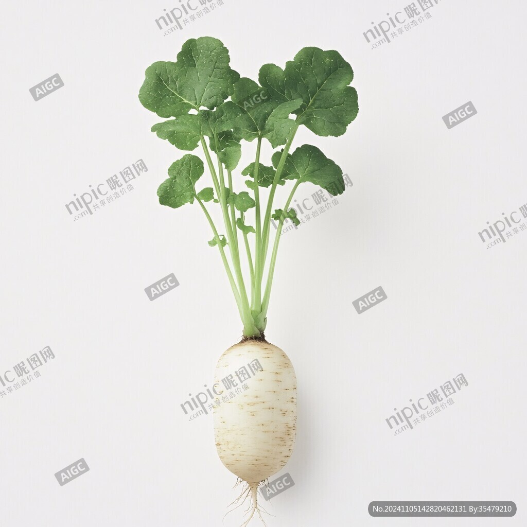白蘿卜素材