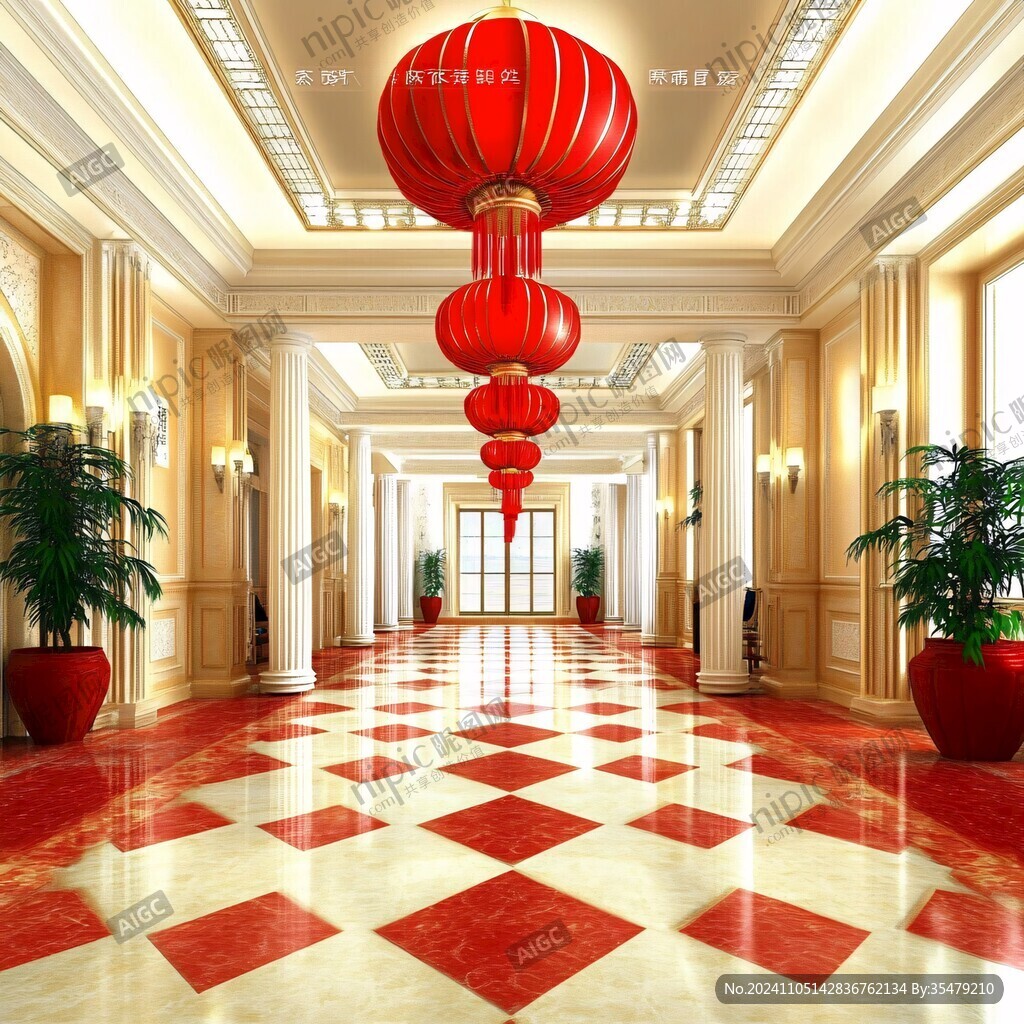 酒店新春裝扮