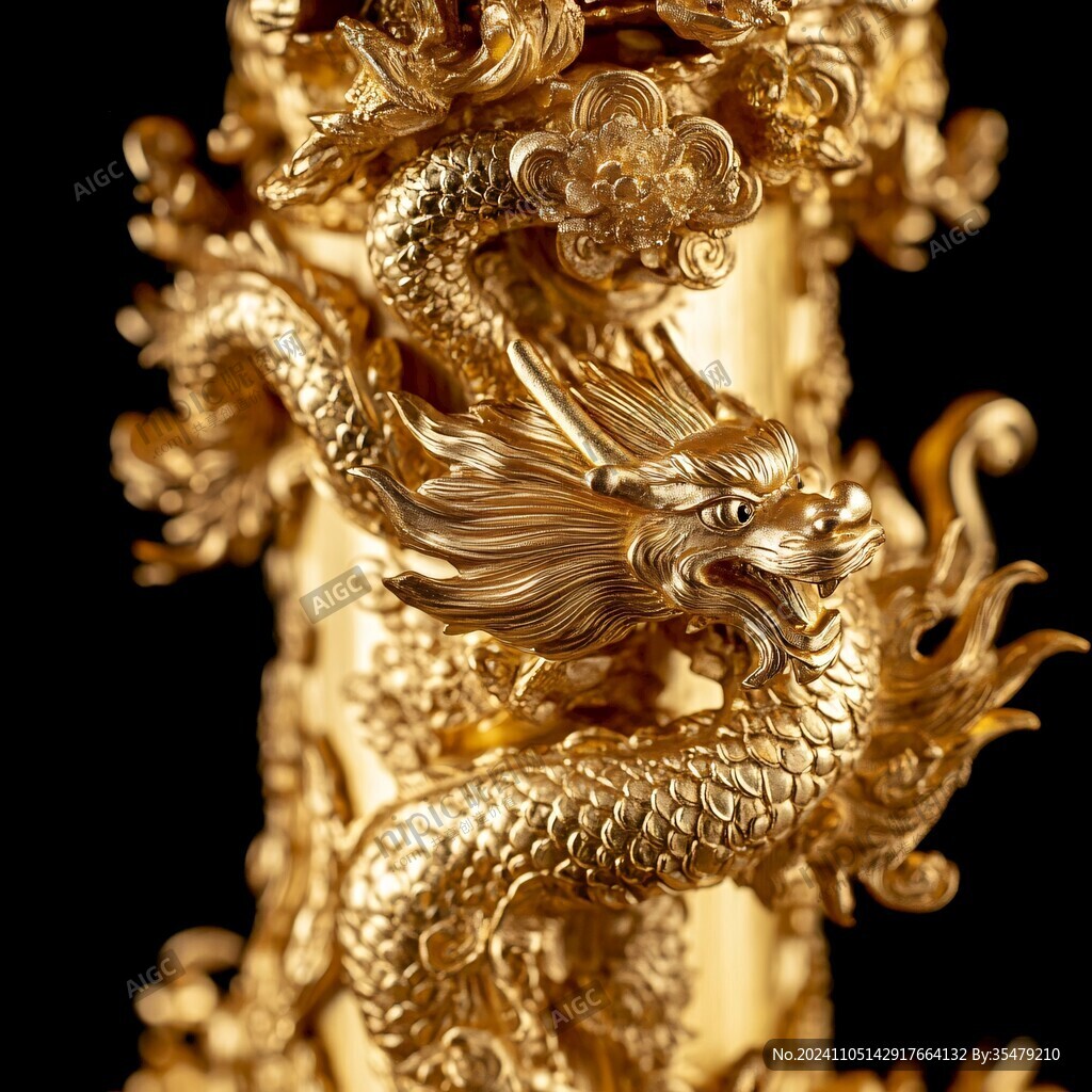 掐絲金龍
