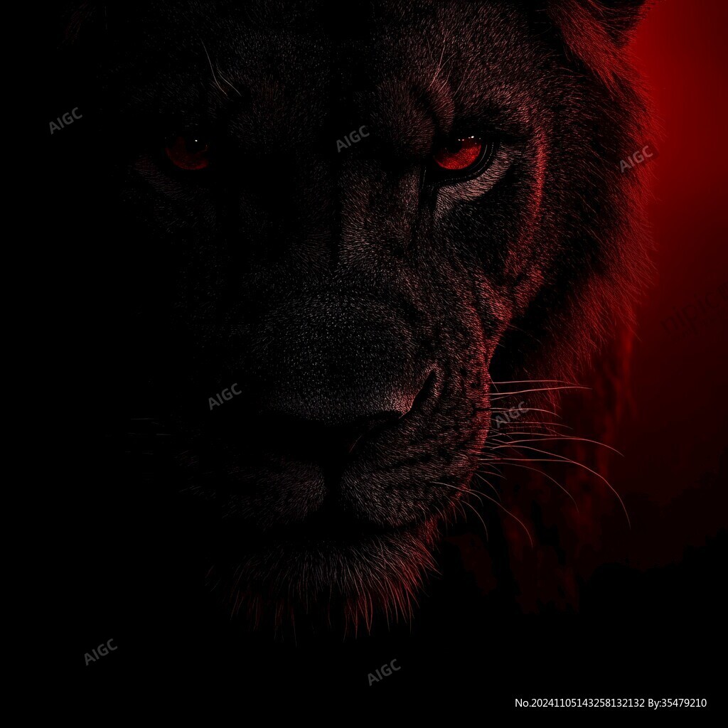 獅頭獅子王動物頭像