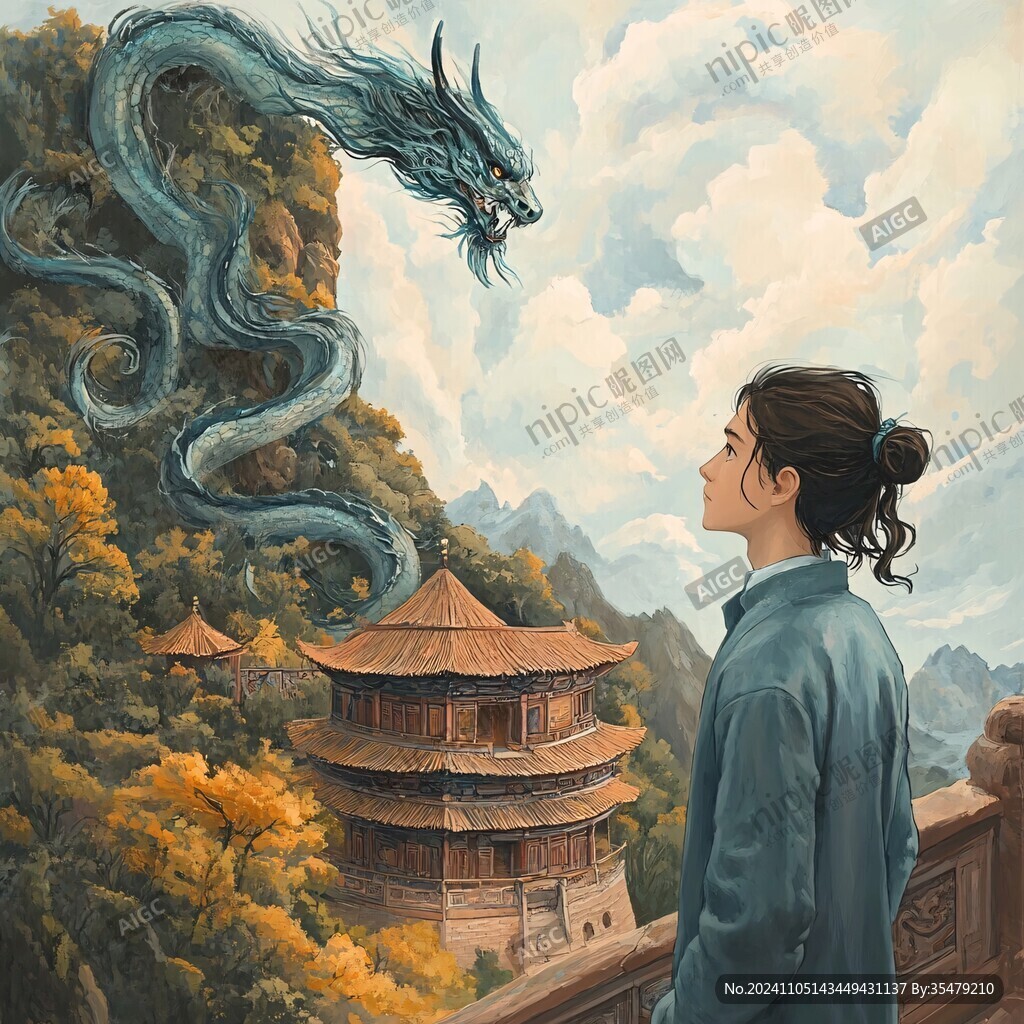 十三陵插畫