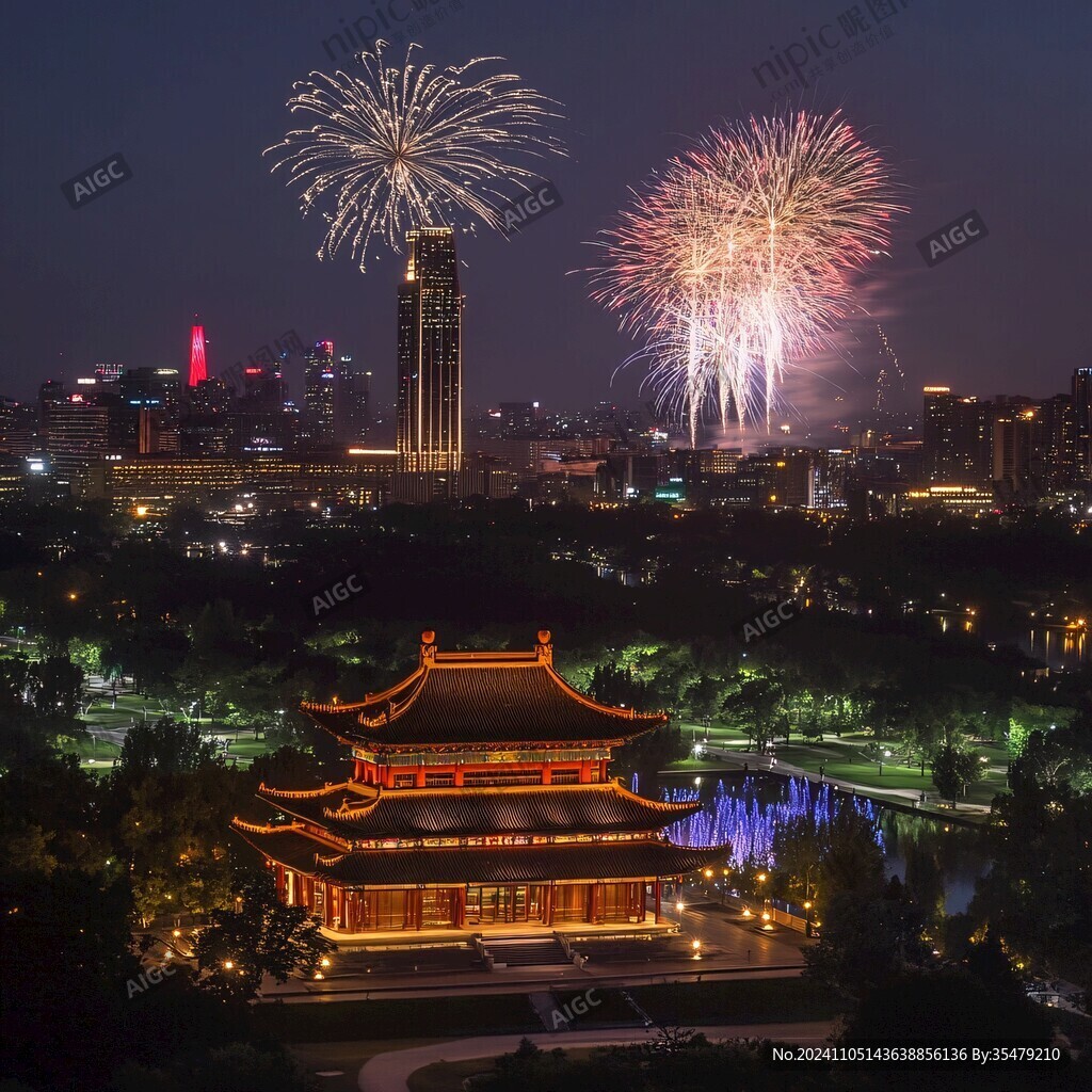 國(guó)慶煙火