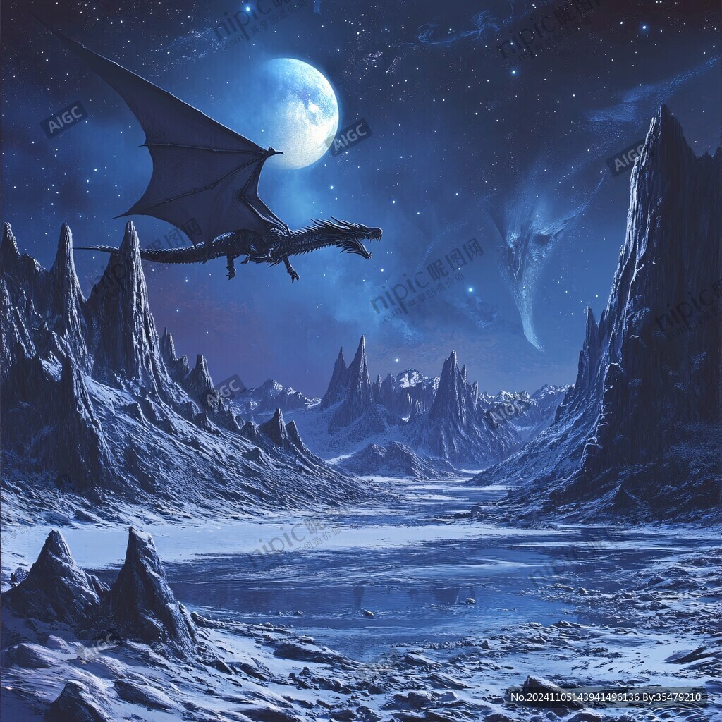 魔幻場(chǎng)景插畫