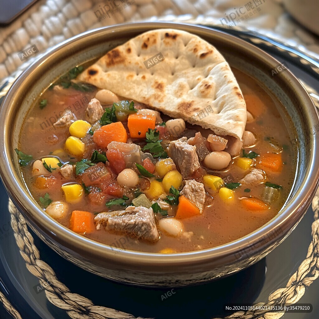 豆子牛肉缽