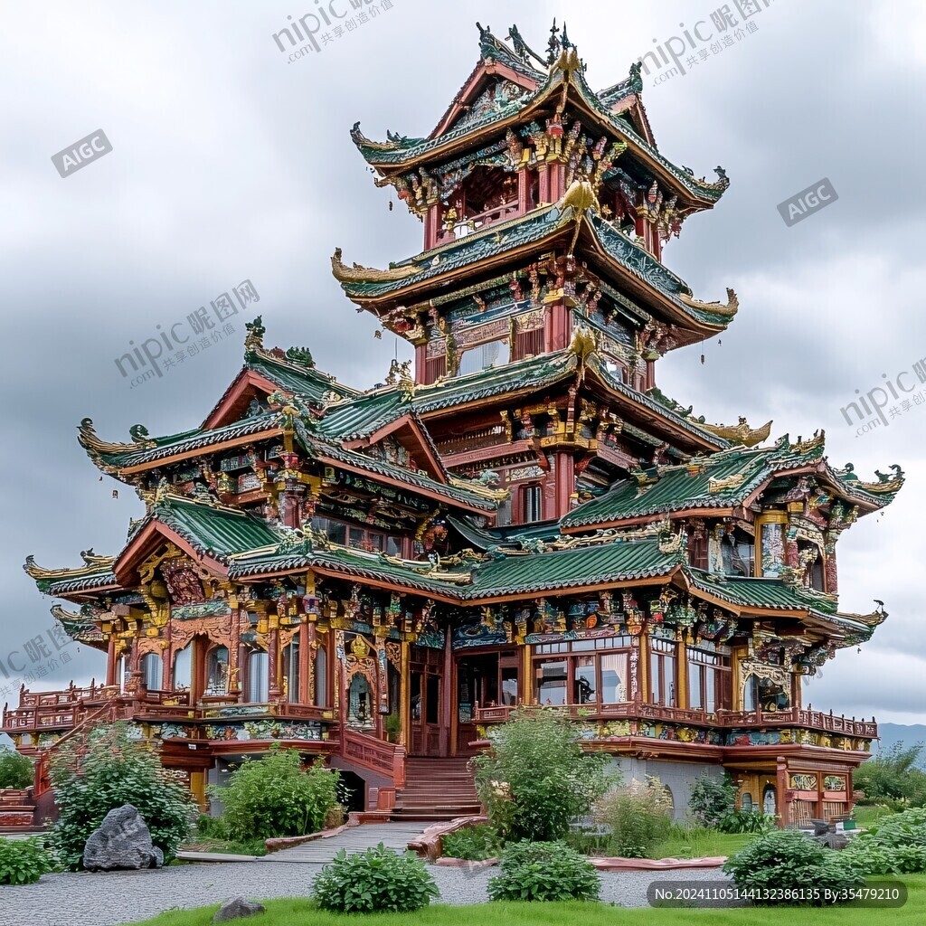 仿唐閣樓
