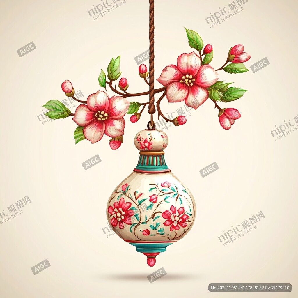 招桃花插畫