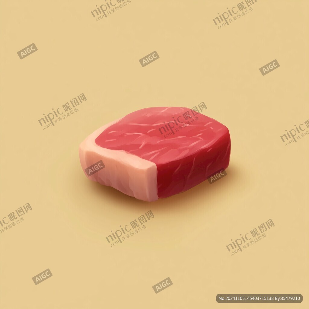 豬肉脯插畫