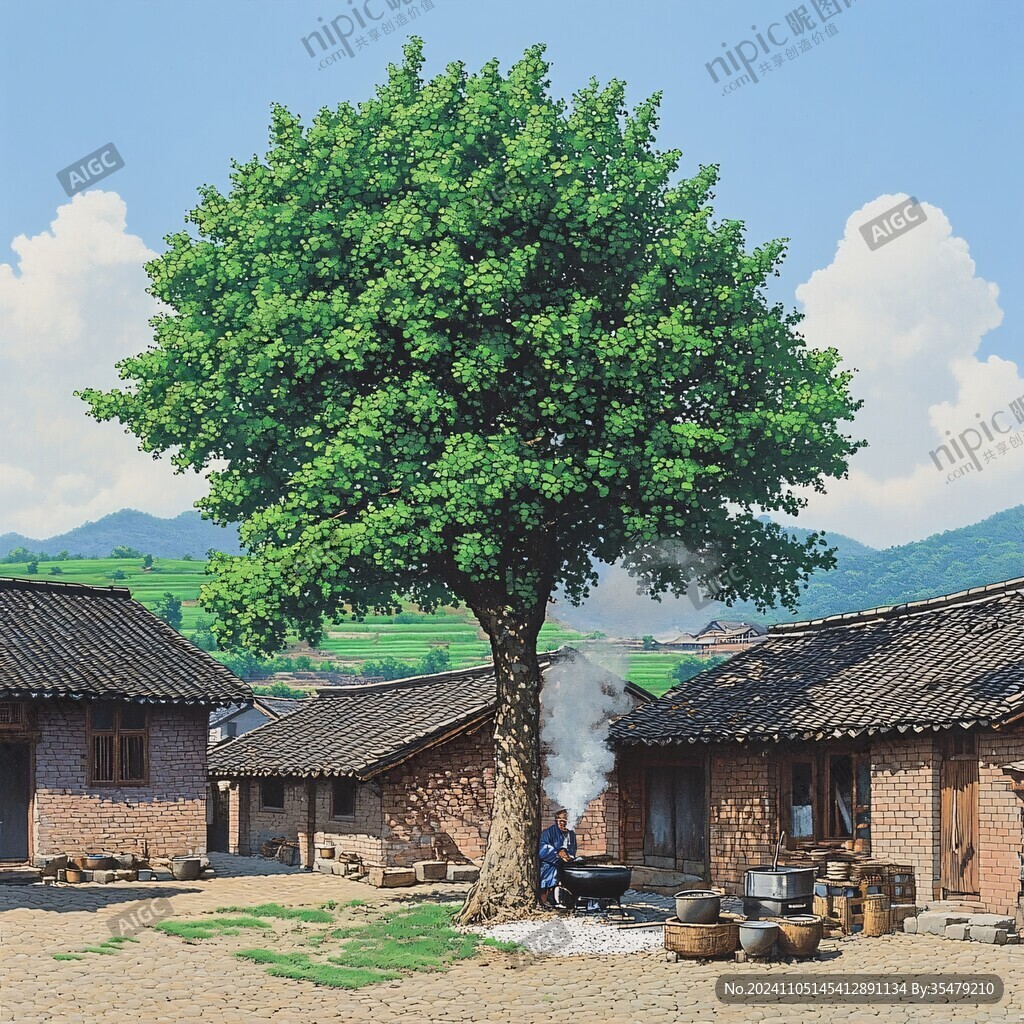 民房大樹