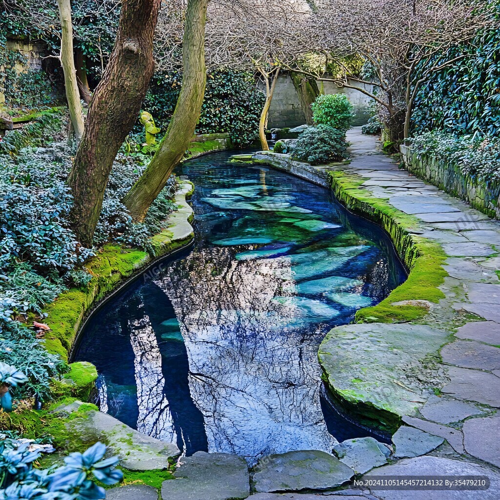 苔泉井