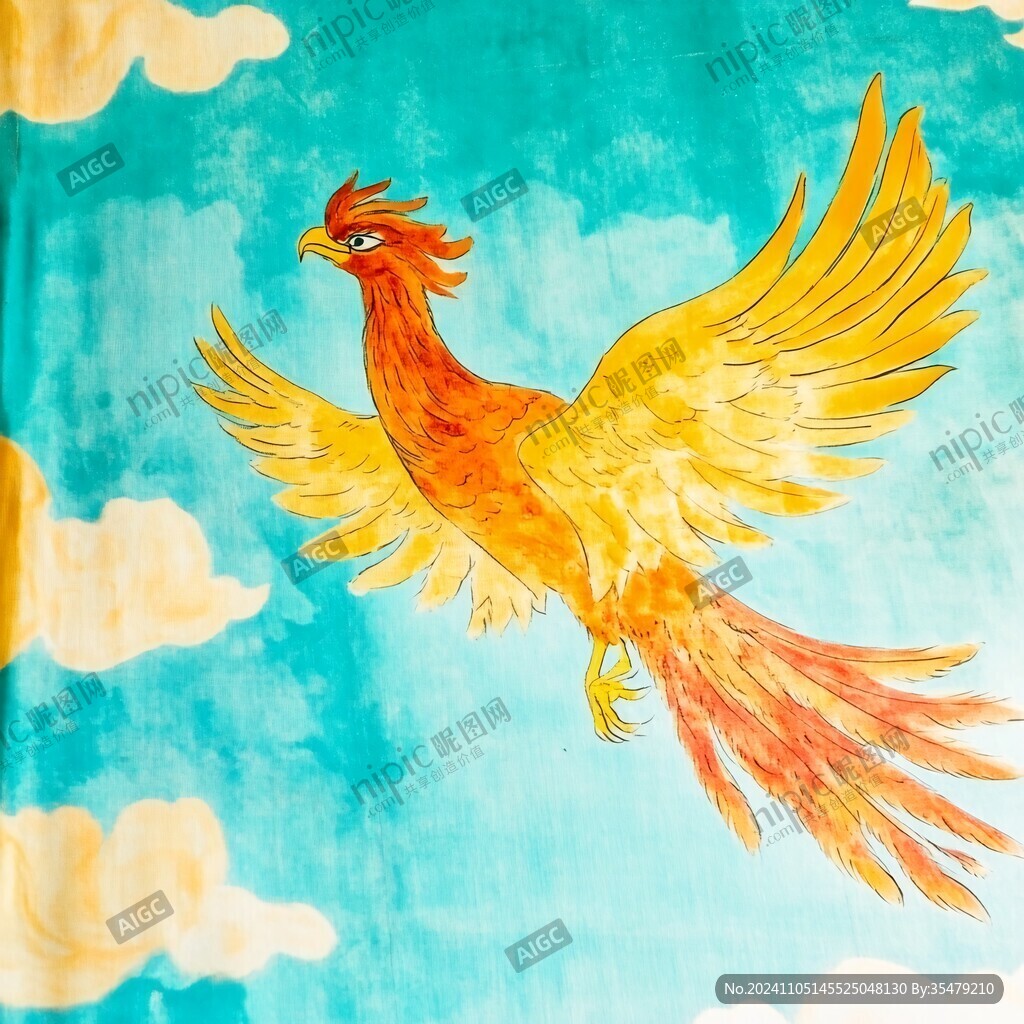 吹蕭引鳳緞繡門(mén)簾