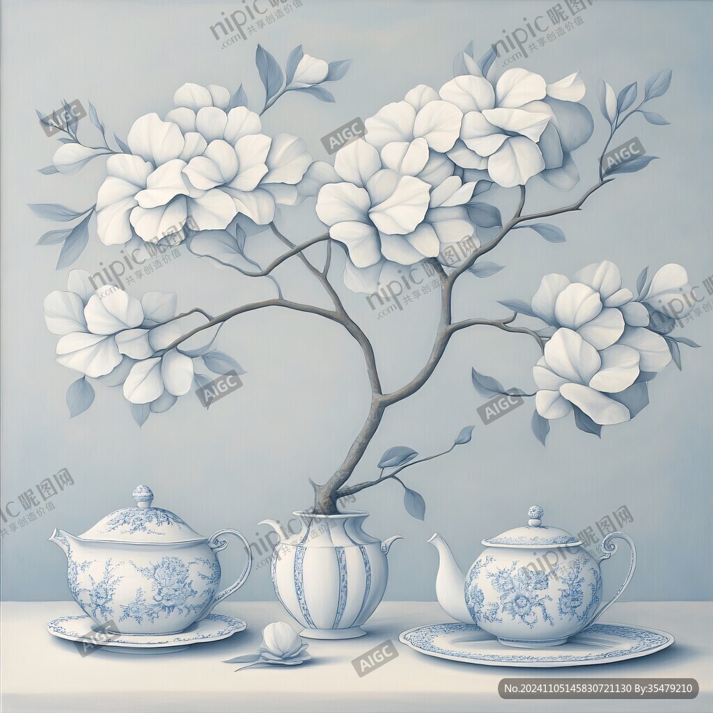 浮雕3d玉蘭花設(shè)計(jì)