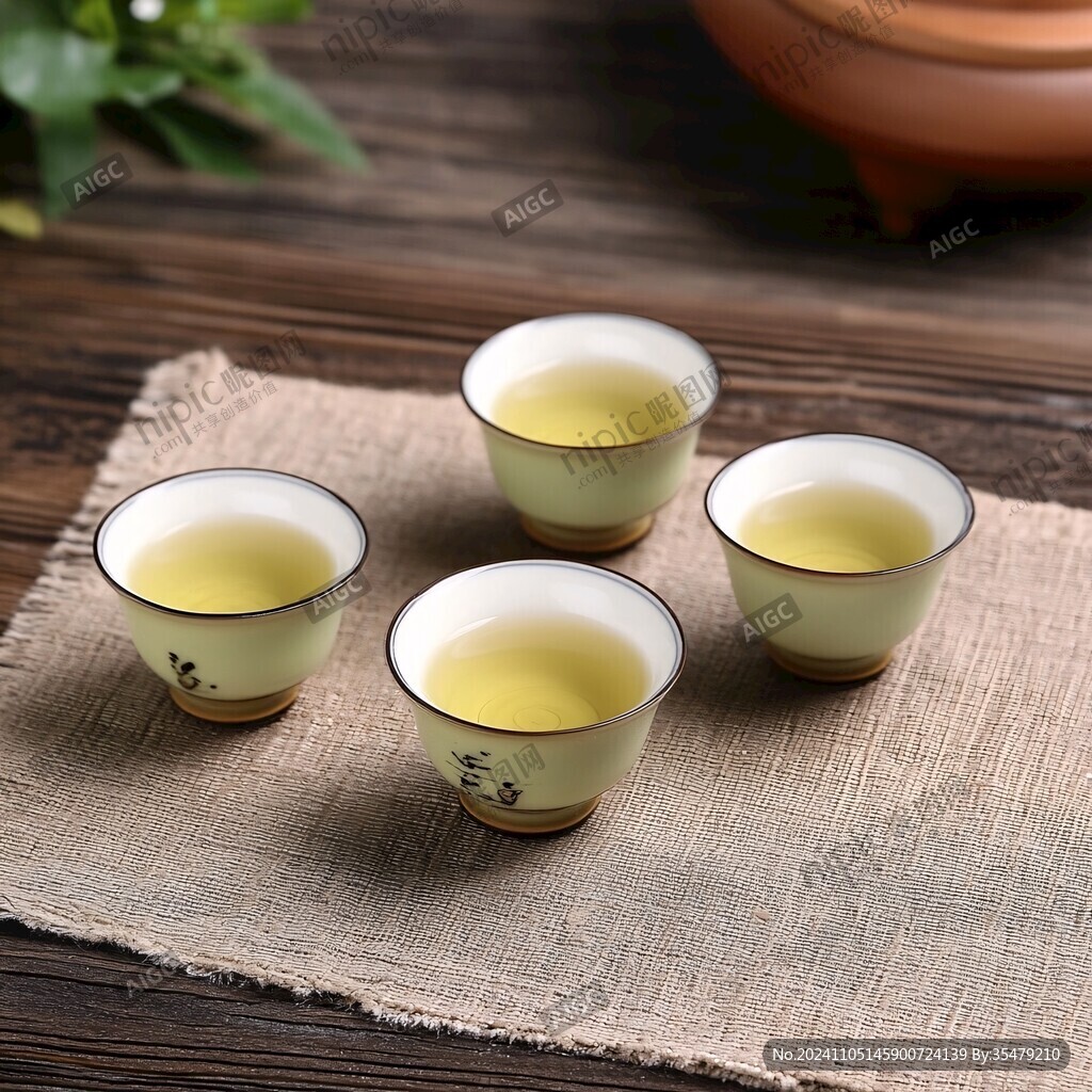一茶五杯碟