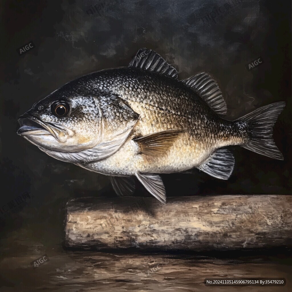 3d畫鯽魚
