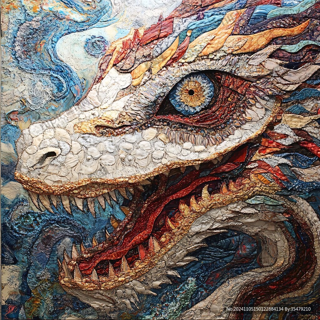 高清龍壁畫