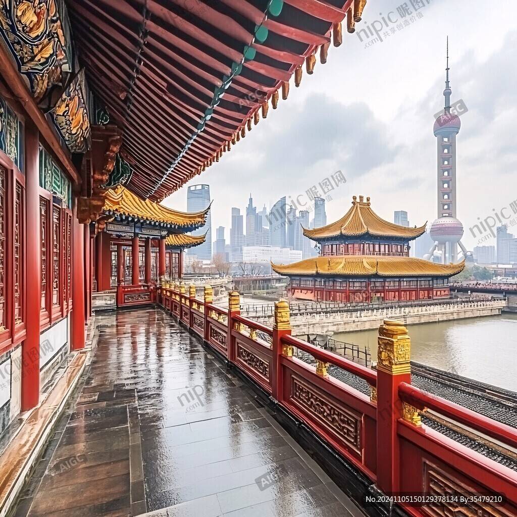 古建筑滕王閣