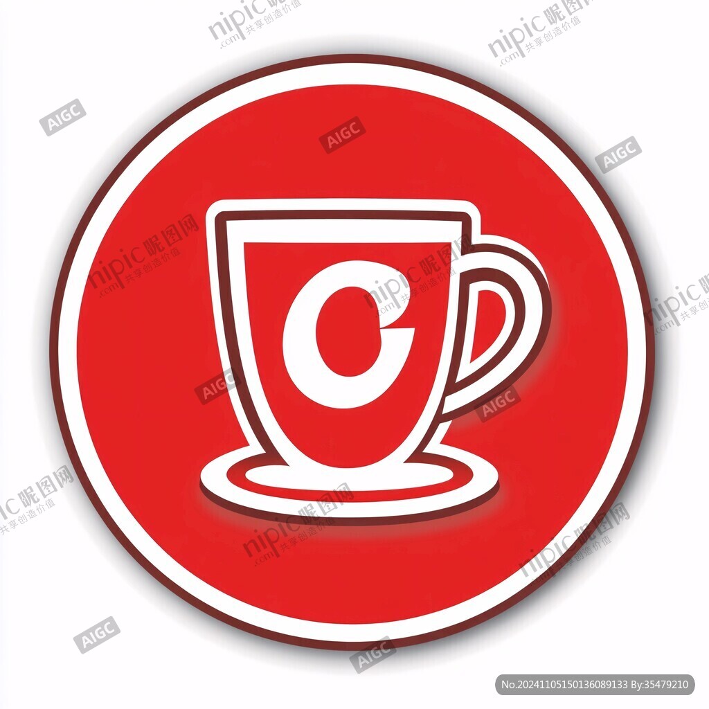 咖啡杯茶杯logo