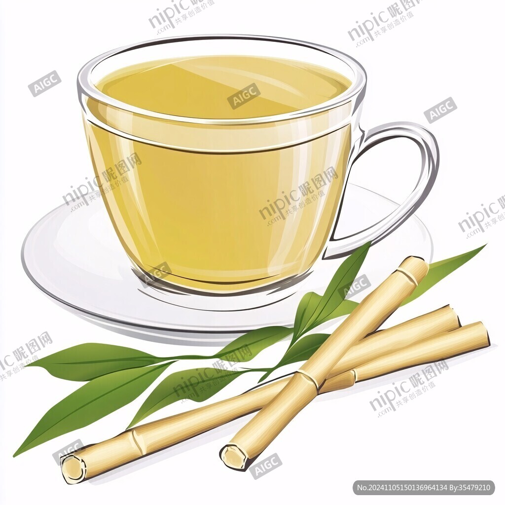 生姜茶手繪