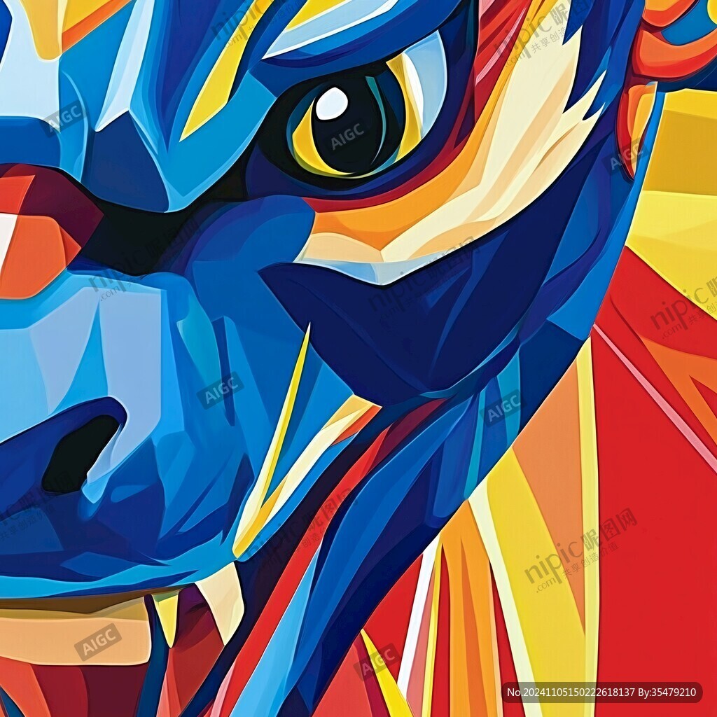 醒獅包裝插畫
