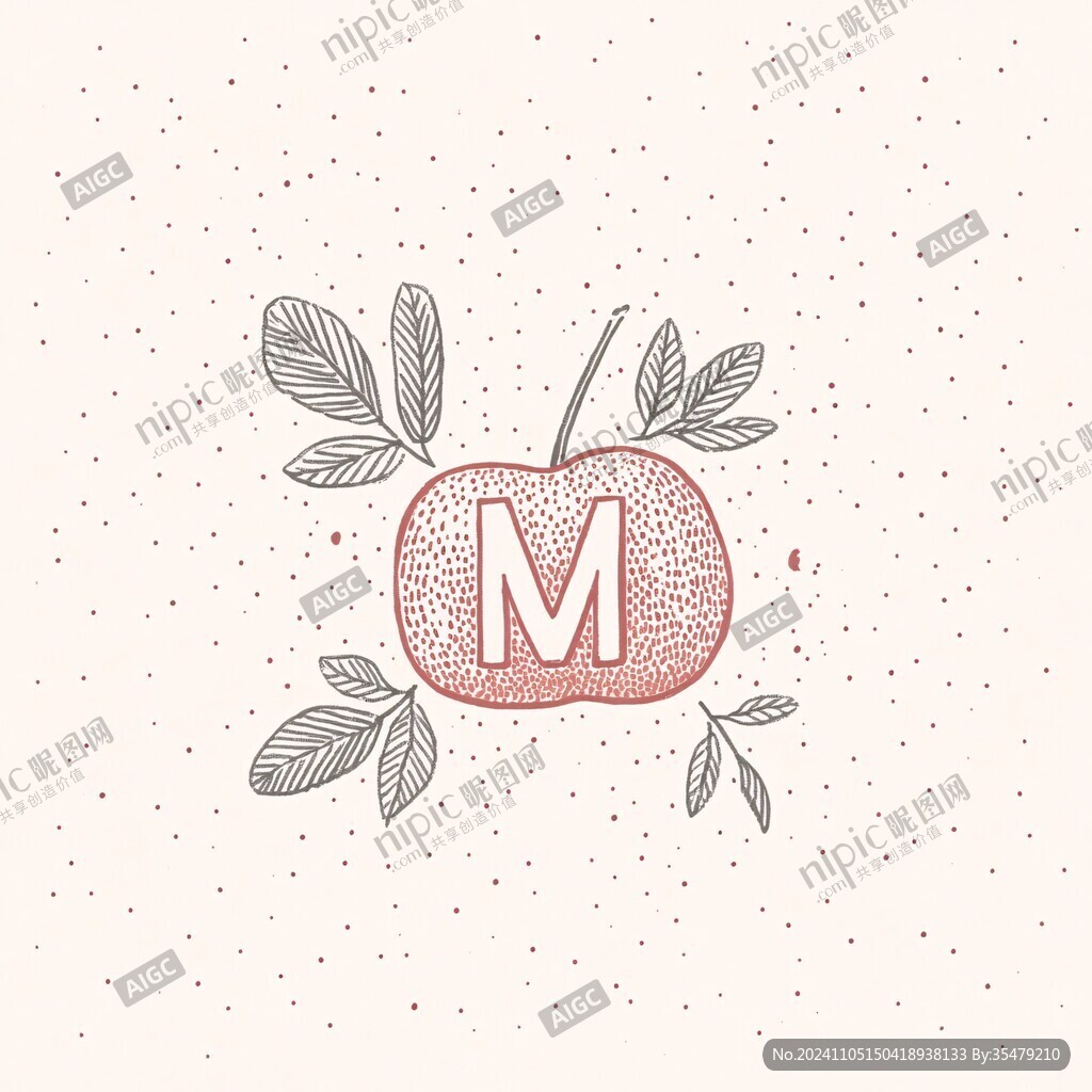 m水果logo
