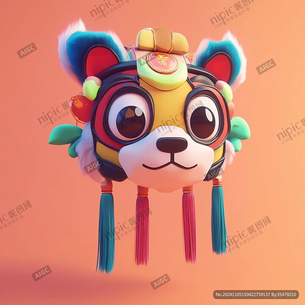 國潮舞獅文創(chuàng)設(shè)計