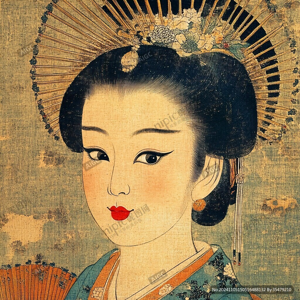 唐朝花鈿