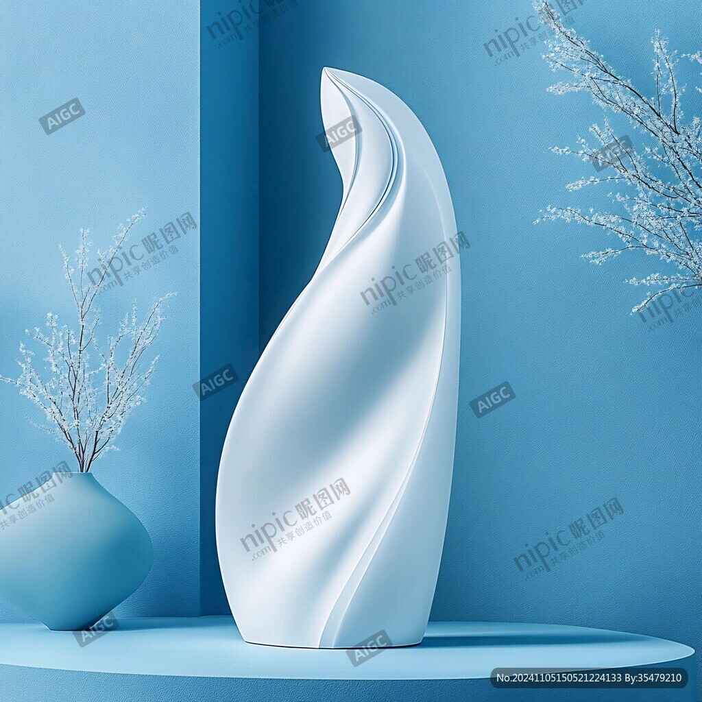 白天鵝花瓶