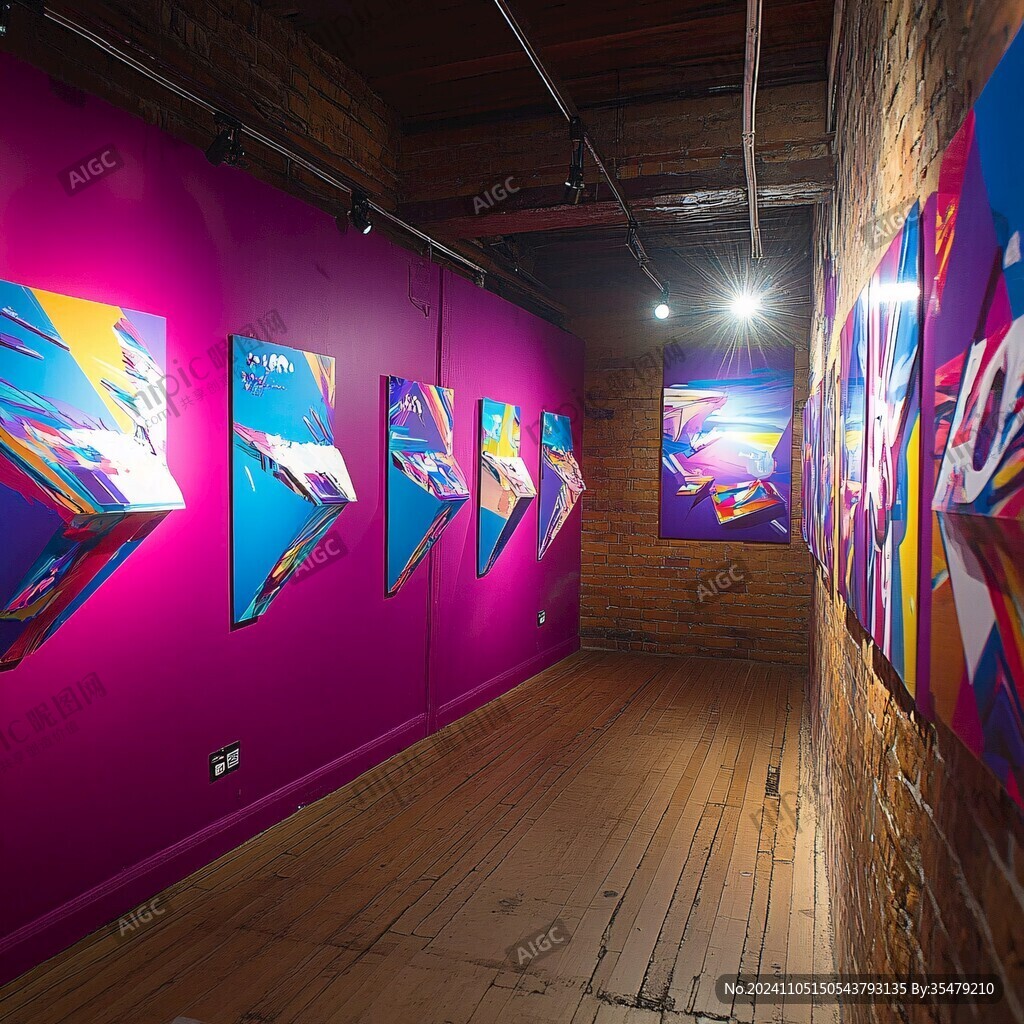 繪畫展展廳設(shè)計(jì)