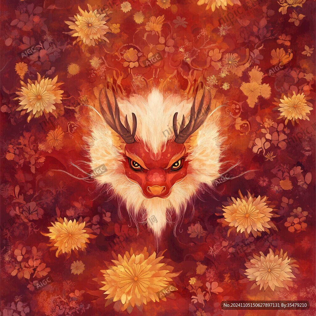 插畫龍年