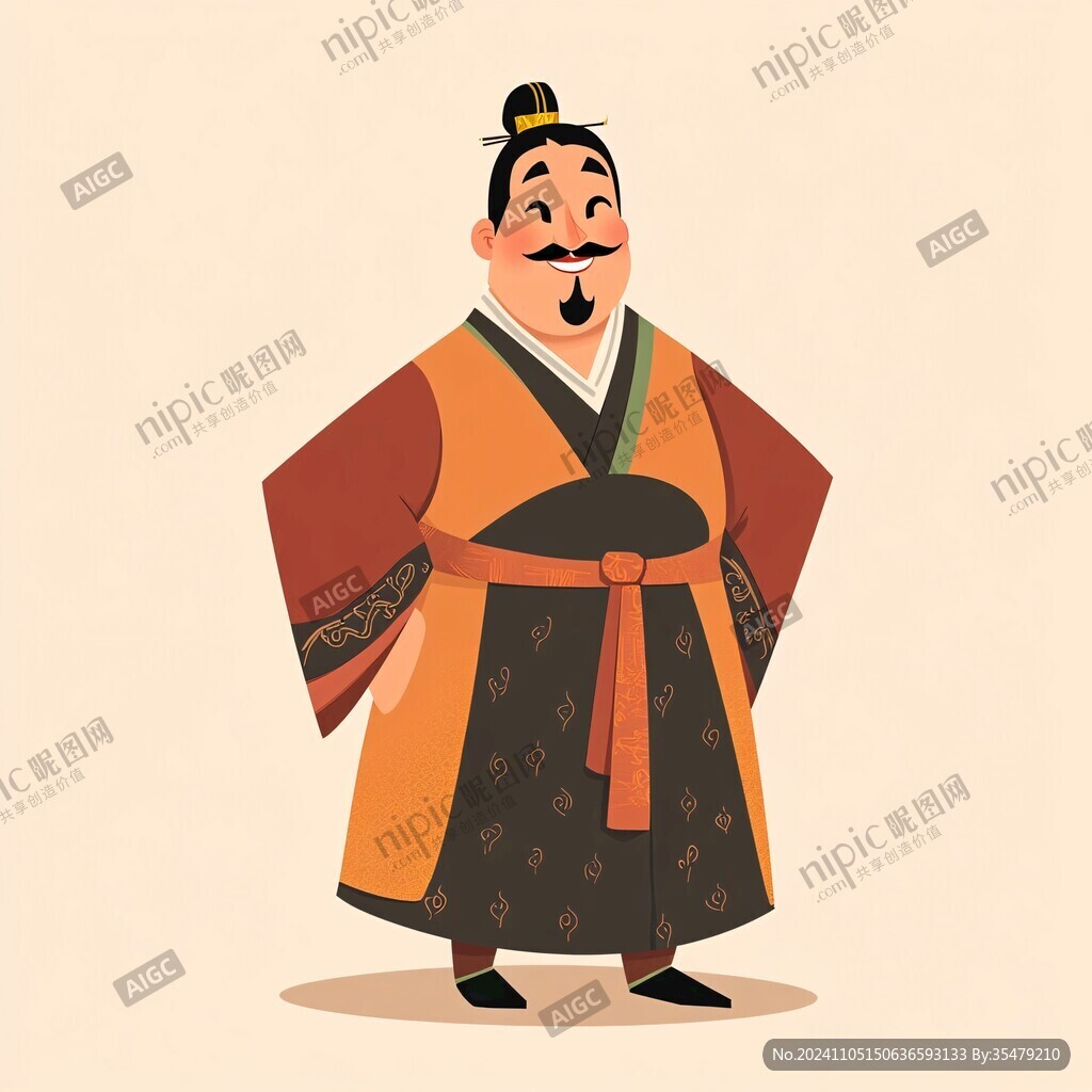胖唐朝男子