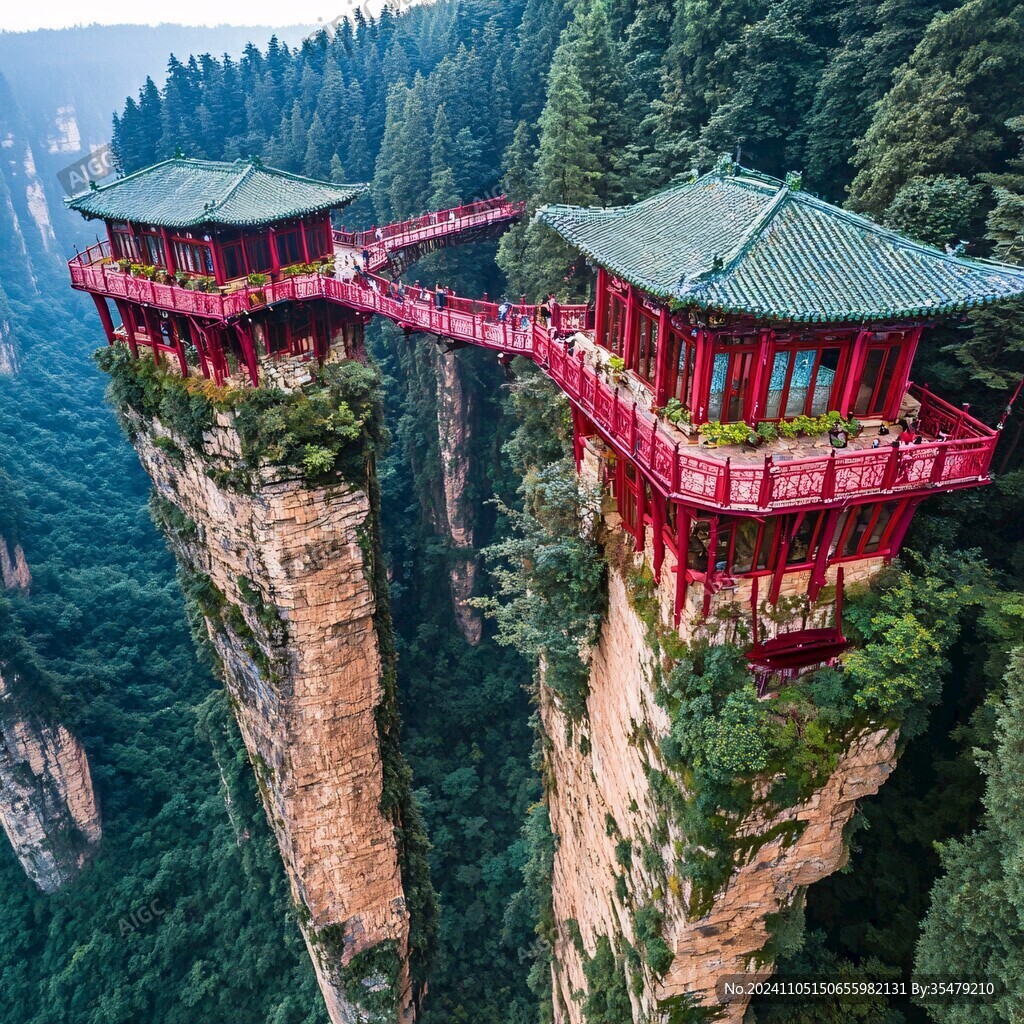懸空閣道式飛廊
