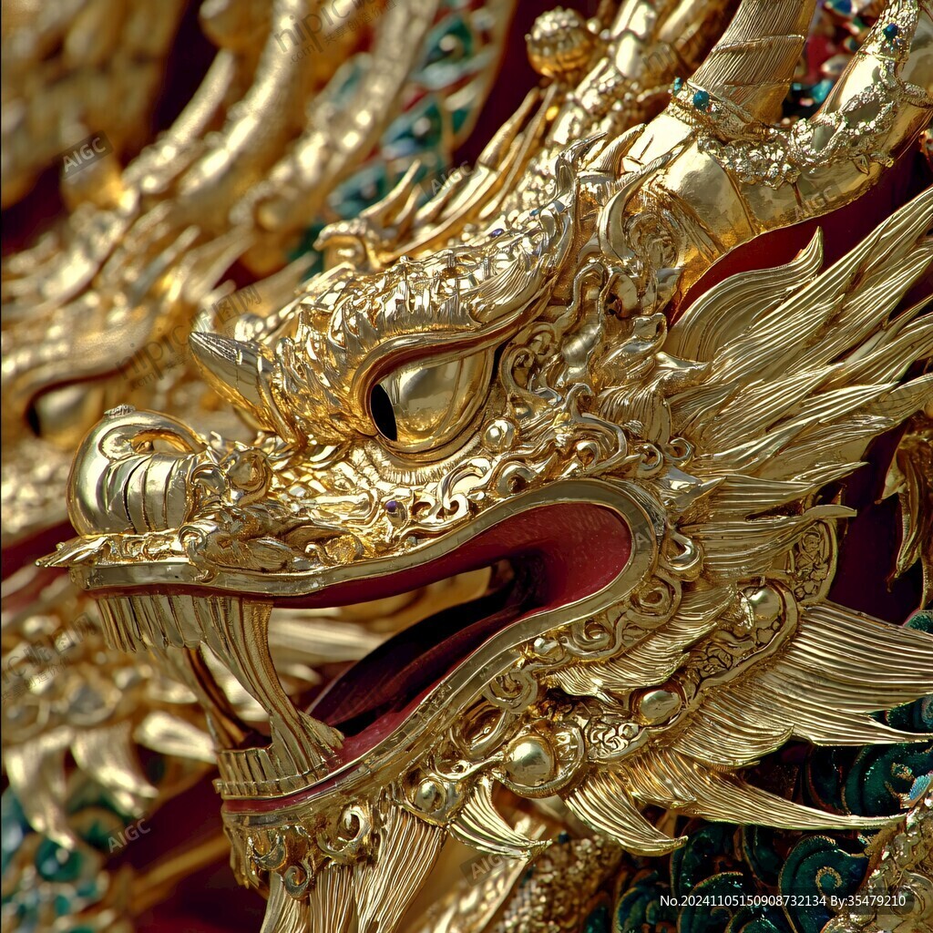 掐絲金龍