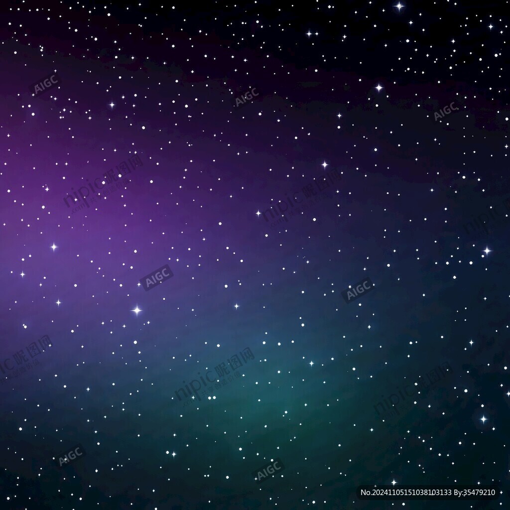 藍(lán)紫色暗黑色宇宙星空