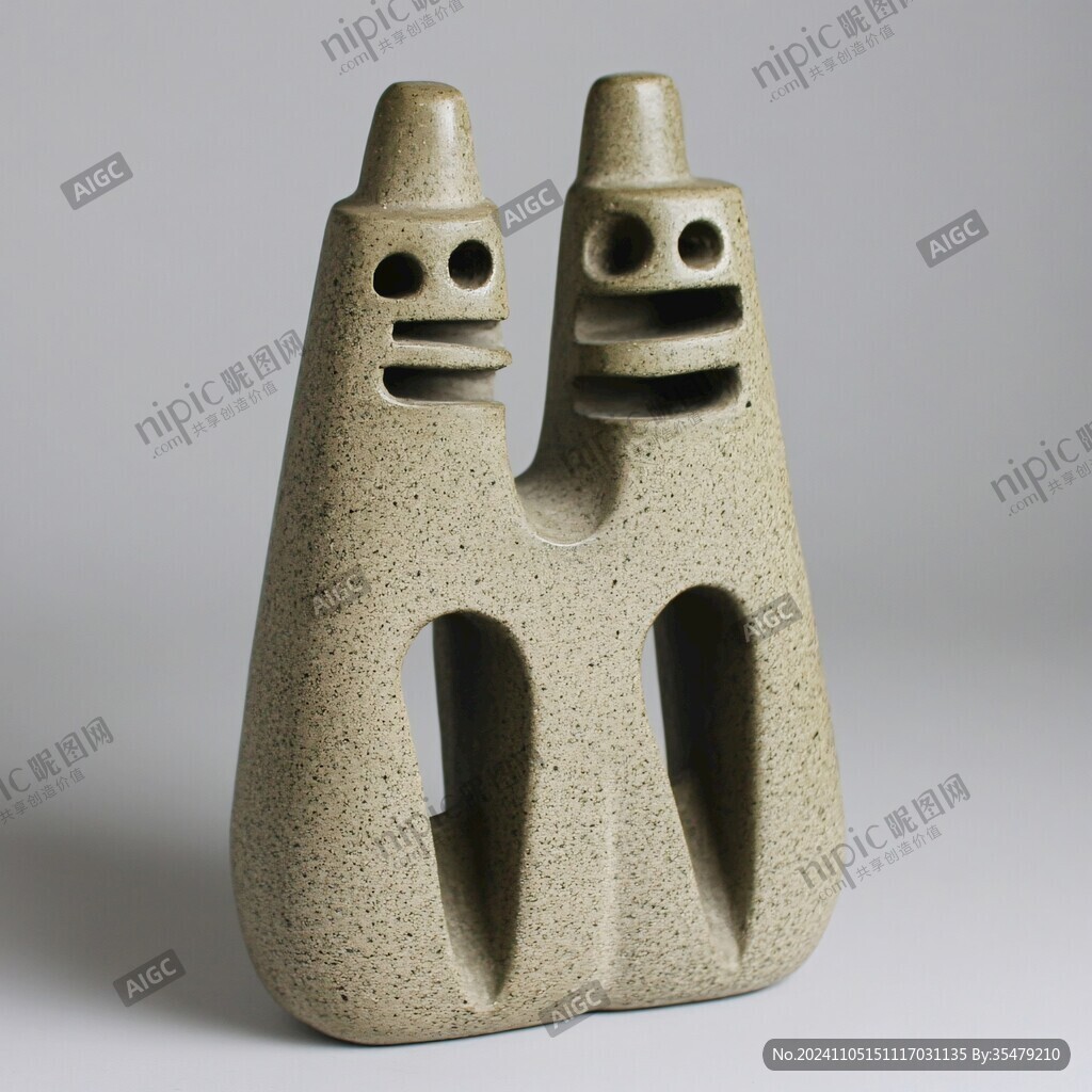 怪獸陶壁壺