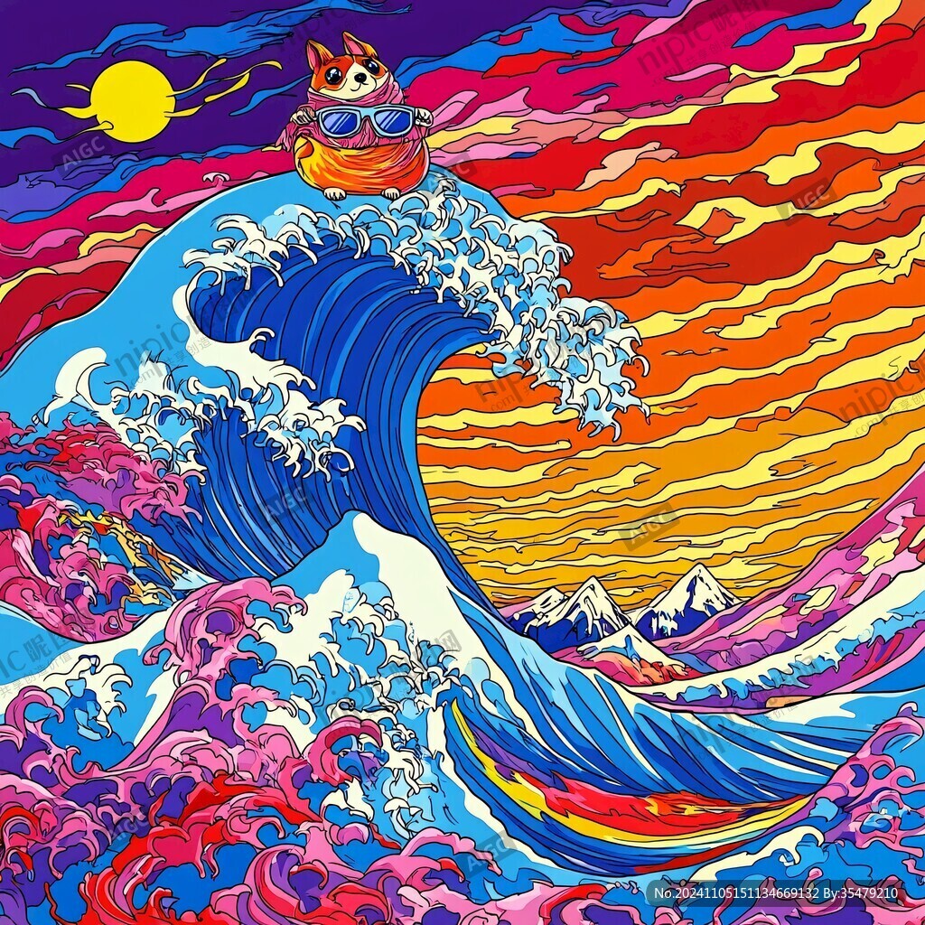 國潮海浪