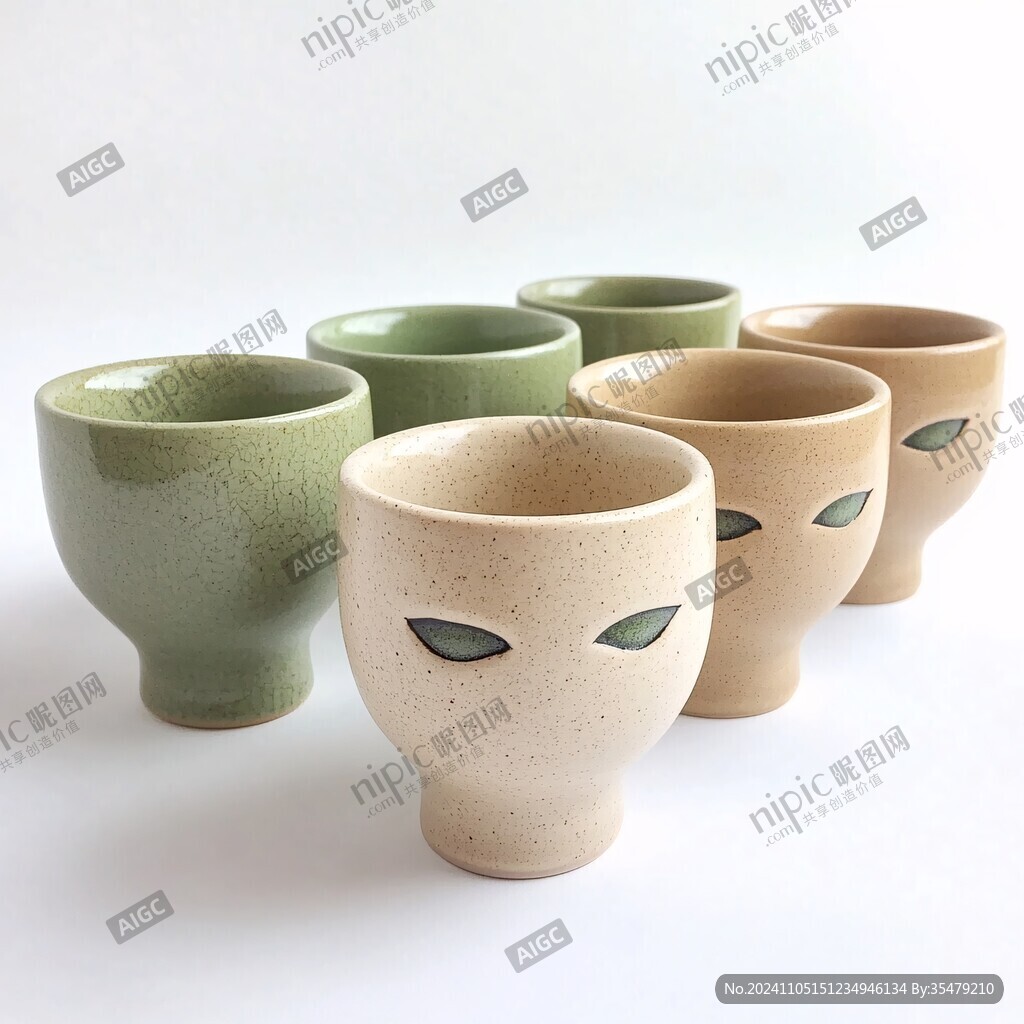 個(gè)性陶藝茶杯