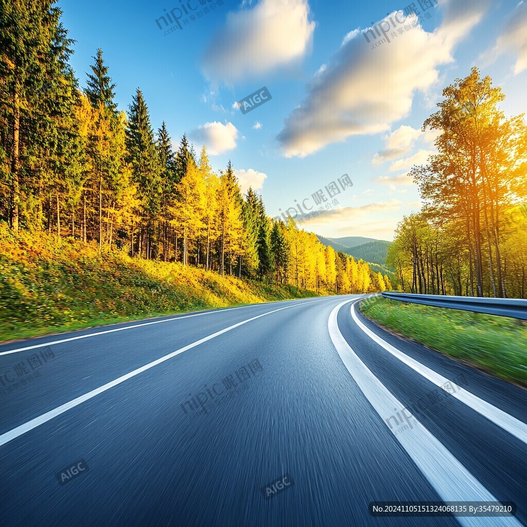 林間柏油公路