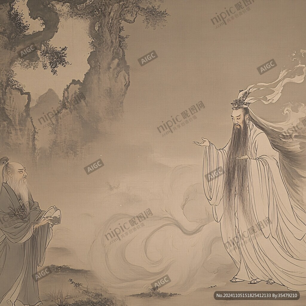 黃帝與岐伯