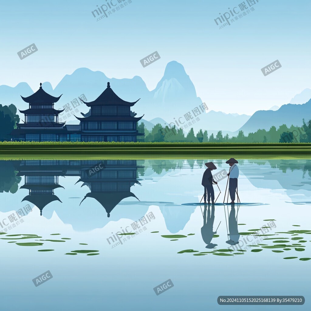 風雨橋插畫