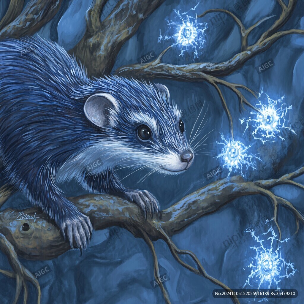 原創(chuàng)老鼠插畫