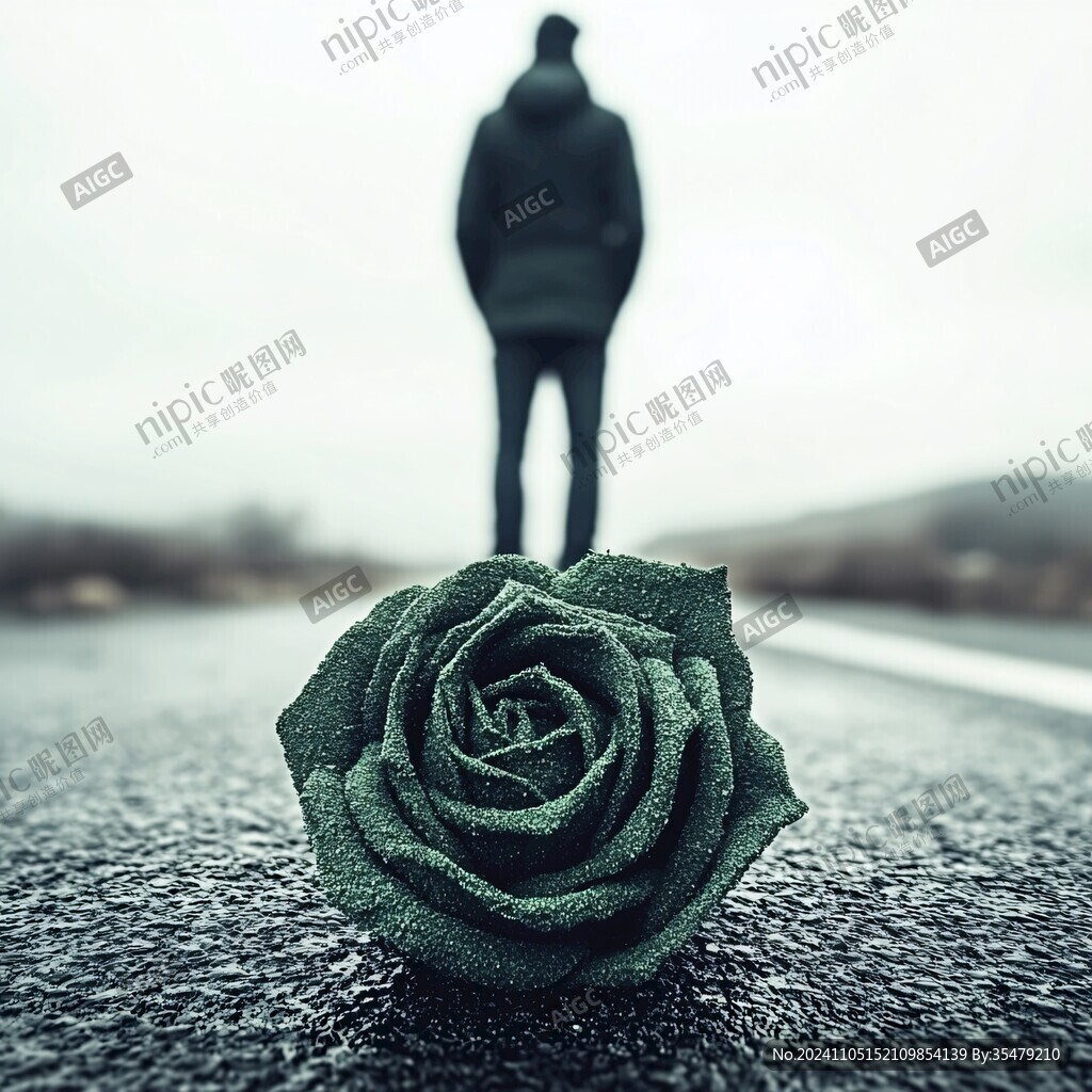 人在孤獨的路上