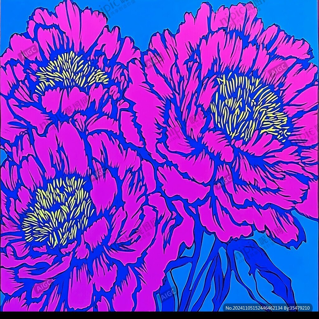 紫菀裝飾畫